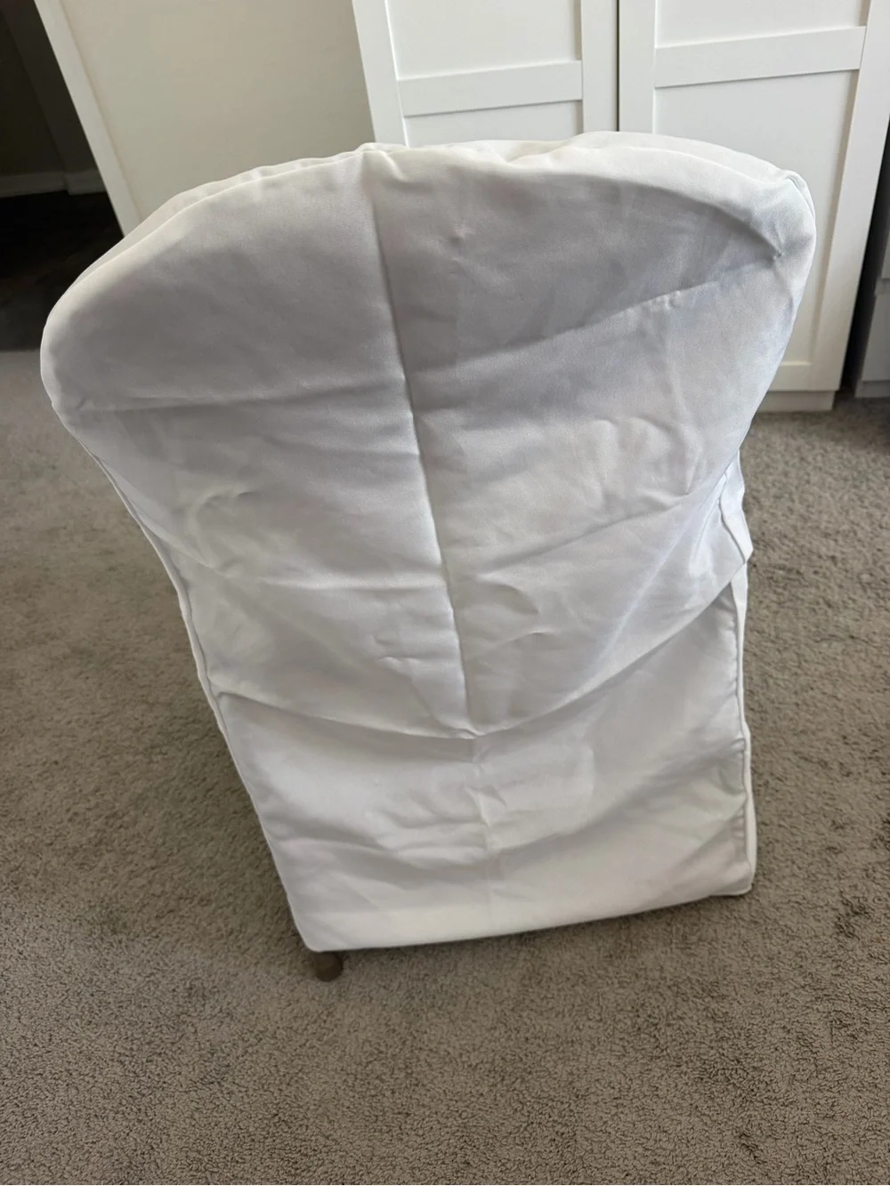 White  Chair Cover for Dining or Event Seating - Brand lot of 10